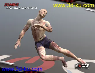 3D打印模型Zombie Animation Collection P3 for Michael 8的图片