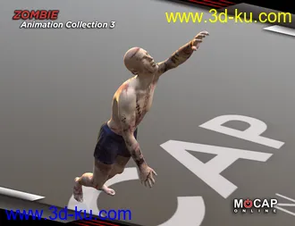 3D打印模型Zombie Animation Collection P3 for Michael 8的图片