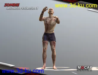 3D打印模型Zombie Animation Collection P3 for Michael 8的图片