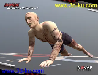 3D打印模型Zombie Animation Collection P3 for Michael 8的图片