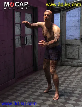 3D打印模型Zombie Animation Collection P3 for Michael 8的图片