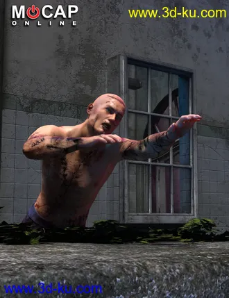 3D打印模型Zombie Animation Collection P3 for Michael 8的图片