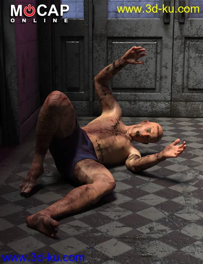 Zombie Animation Collection P3 for Michael 8模型的图片13