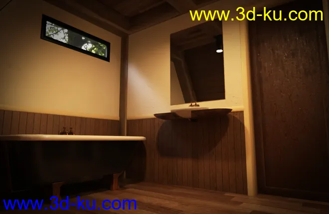 A-Frame Cabin模型的图片2