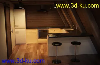 3D打印模型A-Frame Cabin的图片