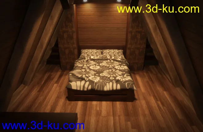 A-Frame Cabin模型的图片4