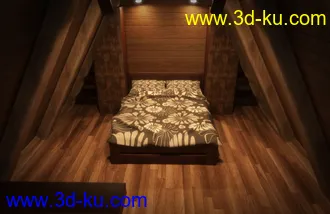 3D打印模型A-Frame Cabin的图片