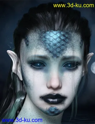 3D打印模型Agaope for Genesis 8 Female的图片