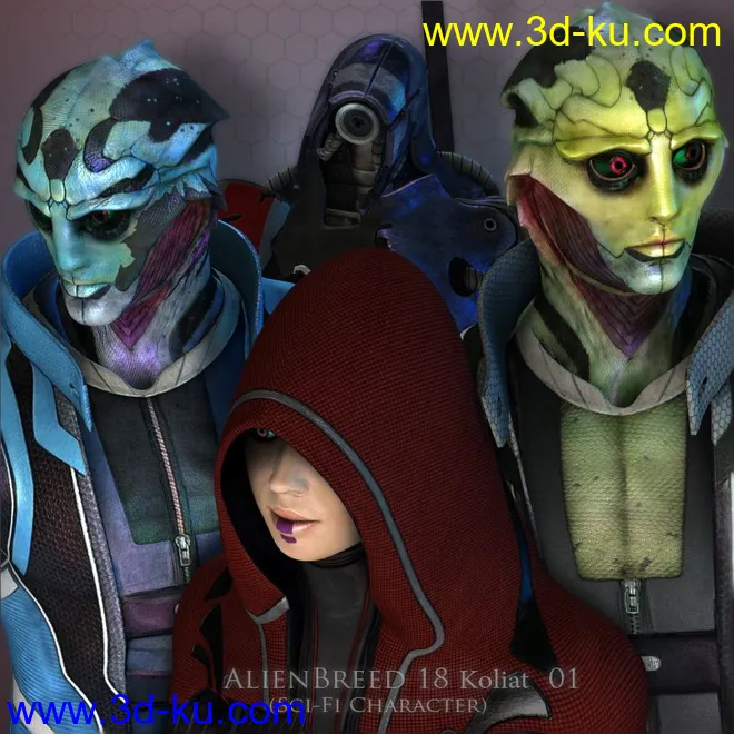 AlienBreed Bundle 05模型的图片1