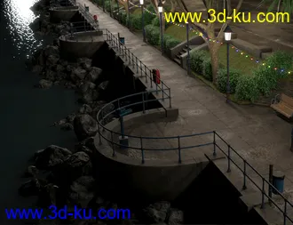 3D打印模型Along The Prom的图片
