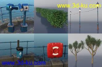 3D打印模型Along The Prom的图片