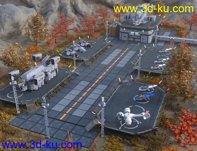 Alpha Airdrome模型的图片2