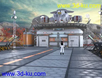 3D打印模型Alpha Airdrome的图片