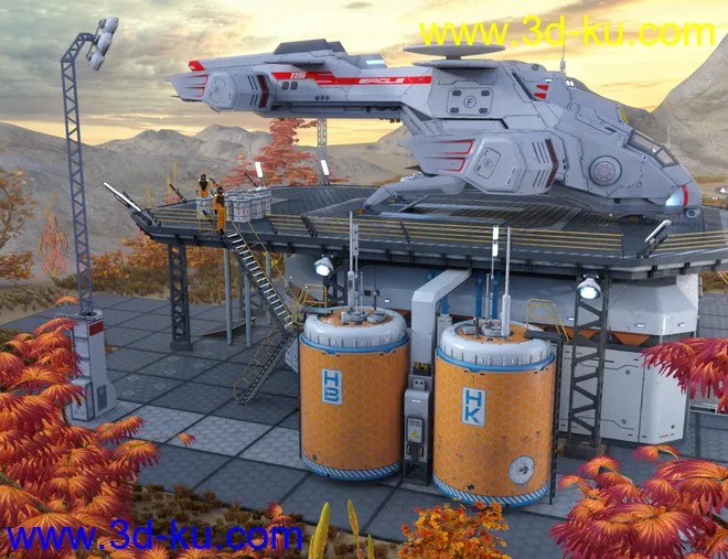 Alpha Airdrome模型的图片11