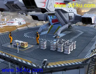 3D打印模型Alpha Airdrome的图片