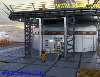 3D打印模型Alpha Airdrome的图片