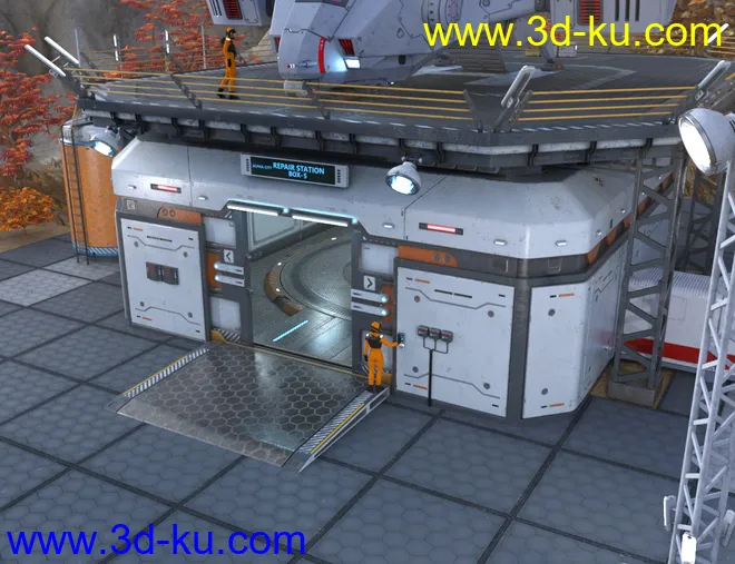 Alpha Airdrome模型的图片16