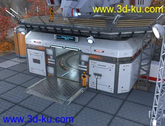 3D打印模型Alpha Airdrome的图片