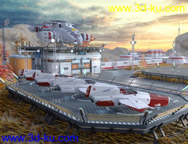 Alpha Airdrome模型的图片18