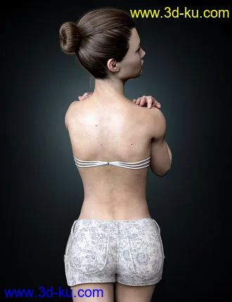 3D打印模型Anae HD for Genesis 8 Female的图片