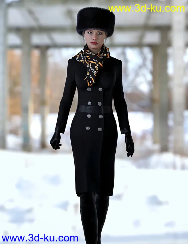 Anae HD for Genesis 8 Female模型的图片7