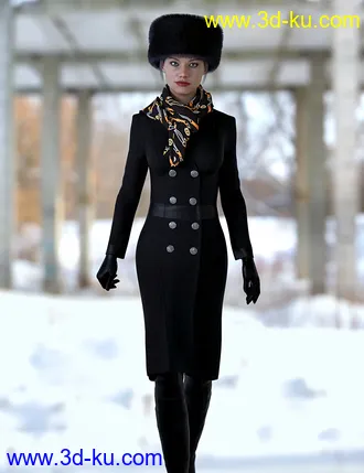 3D打印模型Anae HD for Genesis 8 Female的图片