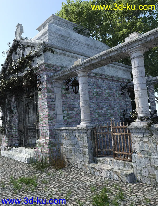 Ancient Stones - Masonry, Stone and Brickwork Shaders for DS and Iray模型的图片6