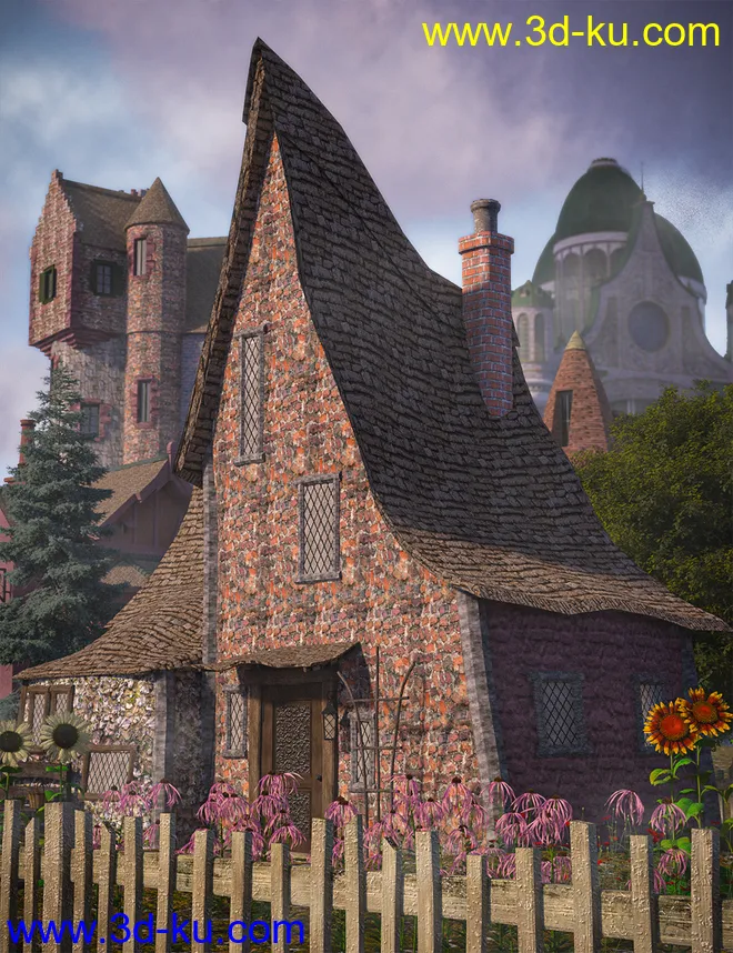 Ancient Stones - Masonry, Stone and Brickwork Shaders for DS and Iray模型的图片8