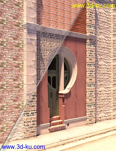 Ancient Stones - Masonry, Stone and Brickwork Shaders for DS and Iray模型的图片10