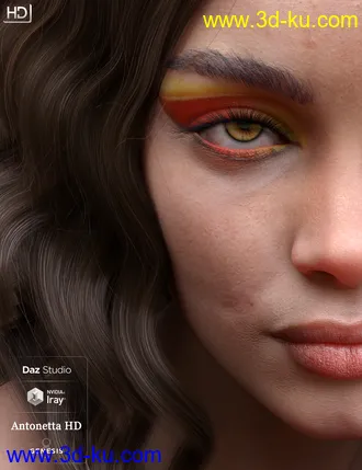 3D打印模型Antonetta HD and Bodice Helena for Genesis 8 Female的图片