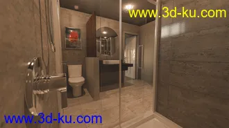 3D打印模型Avil Master Bedroom and Bath的图片