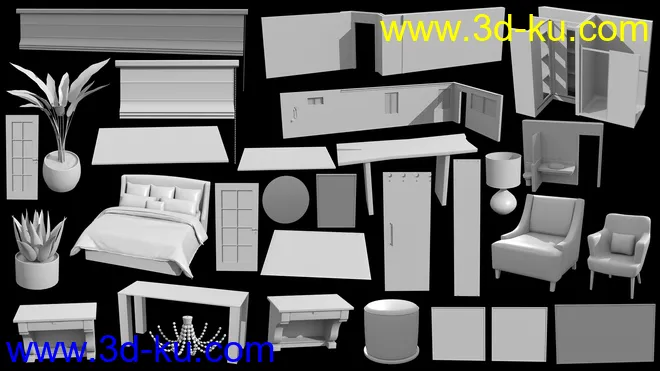 Avil Master Bedroom and Bath模型的图片9