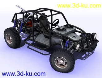 3D打印模型Baja Bug的图片