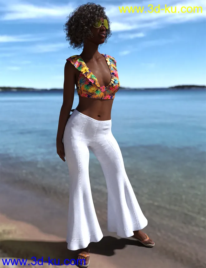 Boho Summer for Genesis 8 Female(s)模型的图片5