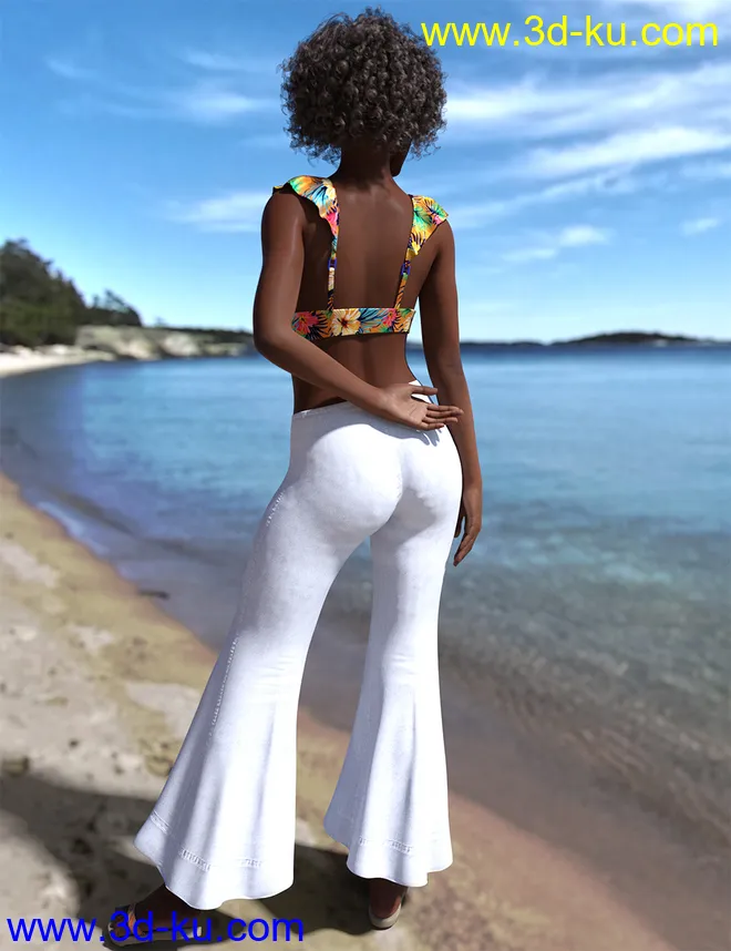 Boho Summer for Genesis 8 Female(s)模型的图片6