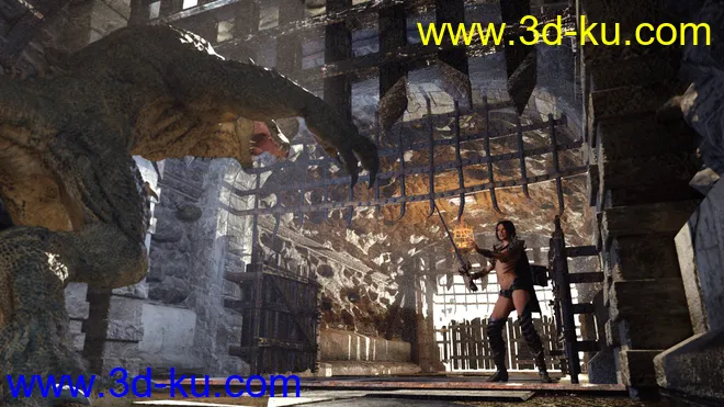 Castle Gravestone Halls模型的图片7