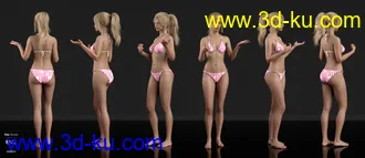 3D打印模型Chiquita HD For Genesis 8 Female的图片