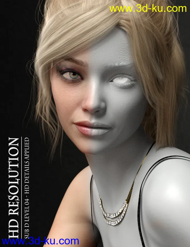 Chiquita HD For Genesis 8 Female模型的图片6