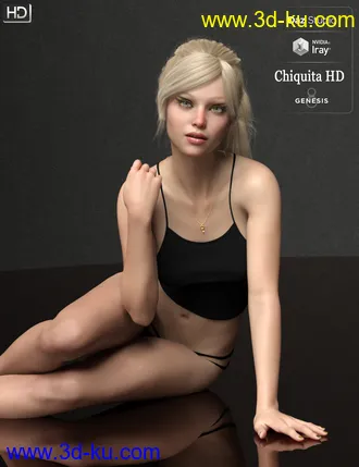 3D打印模型Chiquita HD For Genesis 8 Female的图片