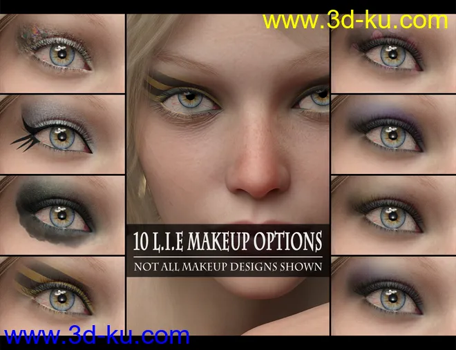 Chiquita HD For Genesis 8 Female模型的图片14