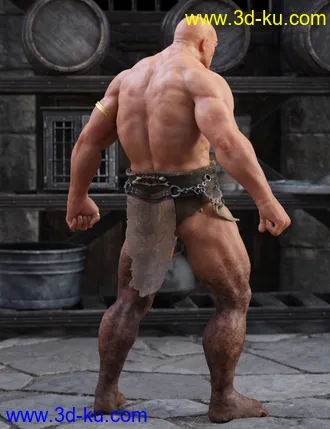 3D打印模型Cromwell for Genesis 8 Male with dForce Hair的图片