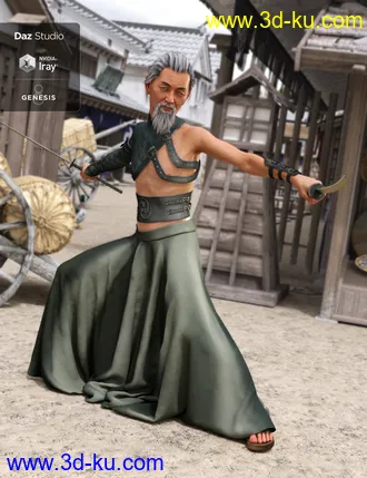 3D打印模型dForce BlackGuard Outfit Textures的图片