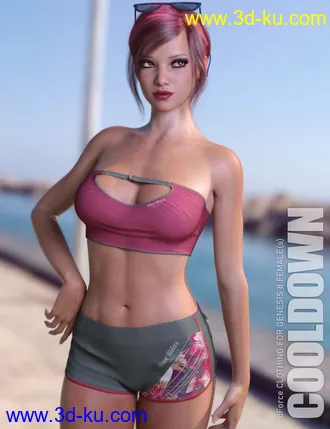 3D打印模型dForce Cooldown for Genesis 8 Females的图片