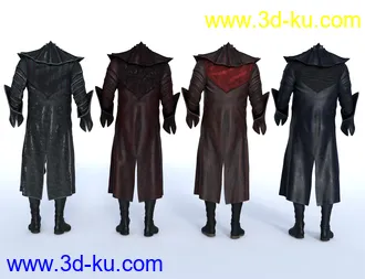 3D打印模型dForce Dragonlord Outfit Textures的图片