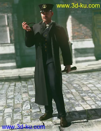 3D打印模型dForce Lighthouse Keeper for Genesis 8 Male(s)的图片