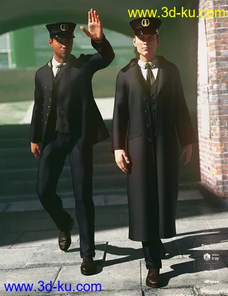 3D打印模型dForce Lighthouse Keeper for Genesis 8 Male(s)的图片