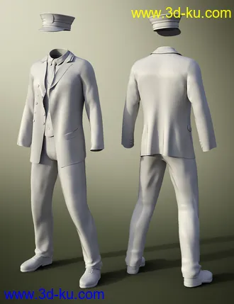 3D打印模型dForce Lighthouse Keeper for Genesis 8 Male(s)的图片