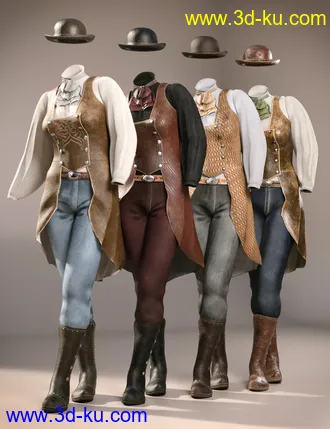 3D打印模型dForce Missi Judge Outfit Textures的图片