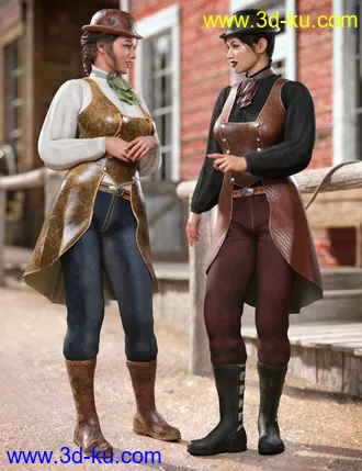 3D打印模型dForce Missi Judge Outfit Textures的图片