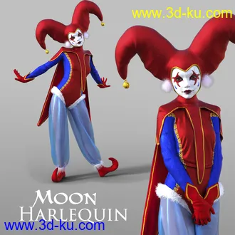 3D打印模型DForce Moon Harlequin for G8F的图片